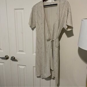 Babaton Wallace wrap dress size medium